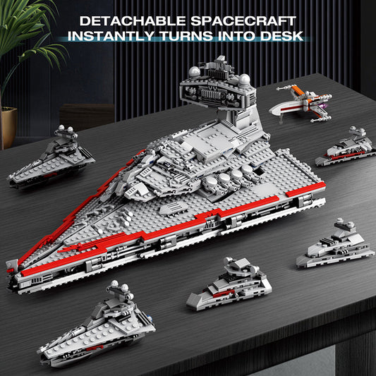 Giant Space Craft Aircraft Carrier, Wall Display, The Ultimate Collector's Set (5964 Pcs)