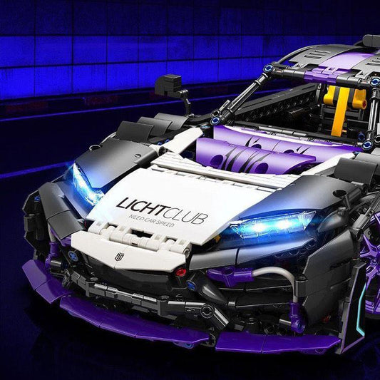 1: 10 Purple Mercedes AMG ONE, Detailed Reproduction, Cost-effective Choice (2244 PCS)