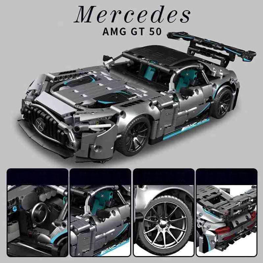 1: 14 Silver Mercedes AMG GT50, Detailed Reproduction, Cost-effective Choice (1466 PCS)