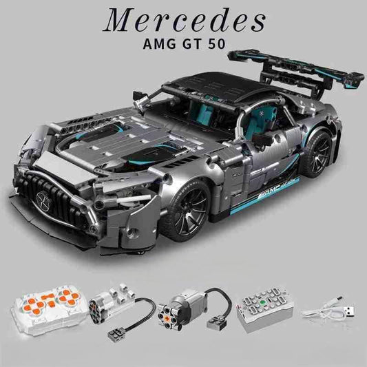 1: 14 Silver Mercedes AMG GT50, Detailed Reproduction, Cost-effective Choice (1466 PCS)