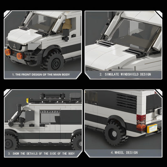 1: 24 SPRINTER 4X4 OFF ROADER (580 PCS)