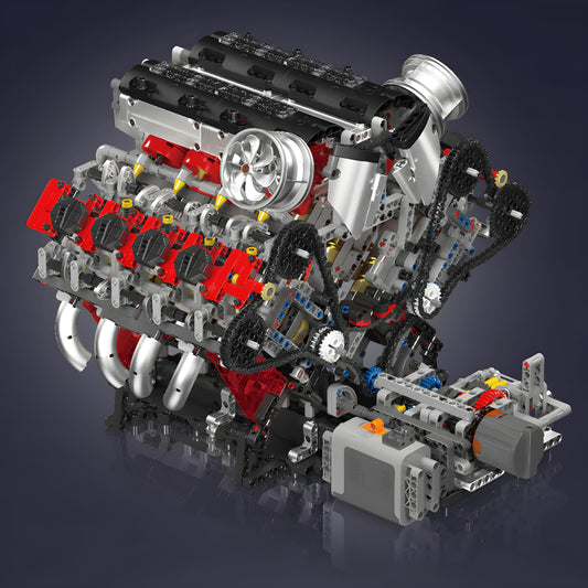 FERRARI F488 V8 ENGINE (2717 PCS)
