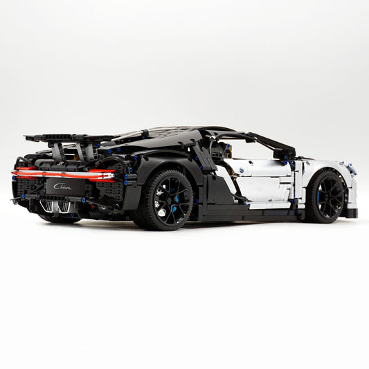 1: 8 Bugatti Chiron, Custom Modified Police Car Version (4031PCS)