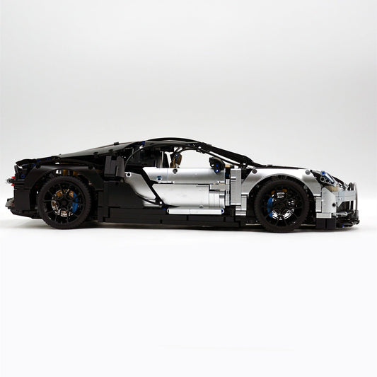 1: 8 Bugatti Chiron, Custom Modified Police Car Version (4031PCS)