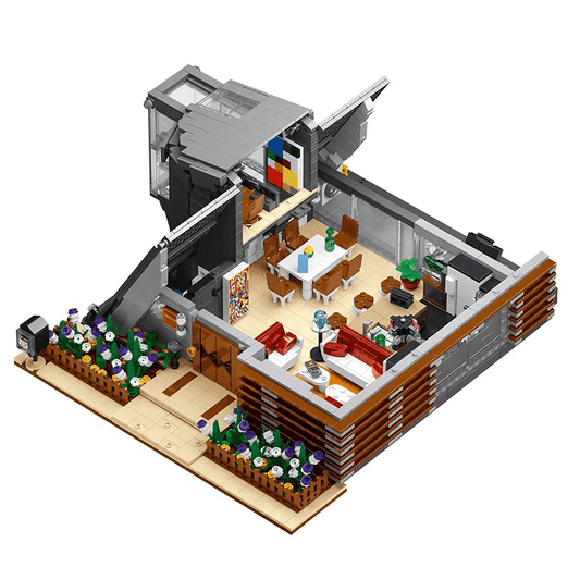 The Lambda House – A Modern Architectural Marvel (3832 PCS)