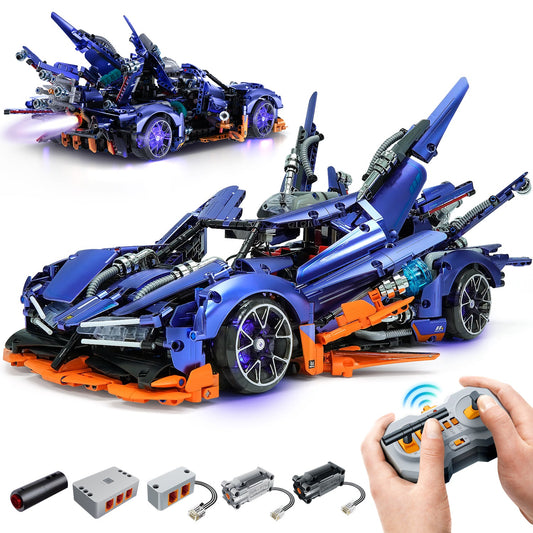 1: 10 Apollo X1 Modified Version with Remote Control, Drift, Color Light Wheels, Jet Propulsion, Armor Explosion Mode (2381 Pcs)