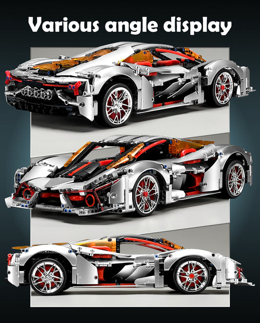 1:10 Lamborghini Three Thousand Years Sports Car Building Sets (2130 PCS)