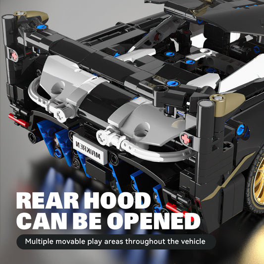 1:14 Platinum MC Supercar Building Sets, Collectable Model for Boys Men Teens (1242 Pcs)