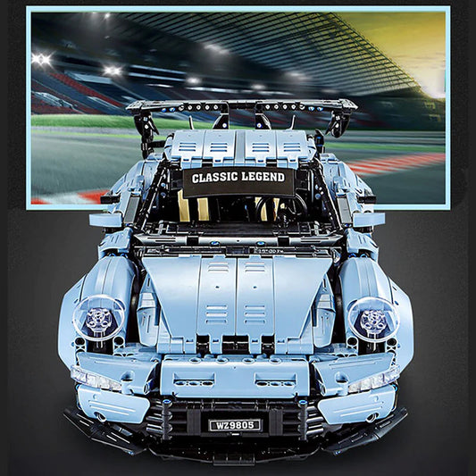 Haze Blue Porsche Limited Edition 911 WIDEBODY Supercar (2258 Pcs)