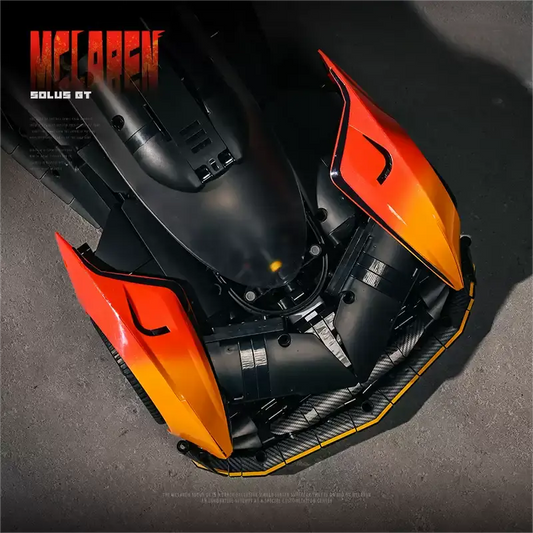 McLaren Solus-GT Building Set β Spray Gradient Finish, Exclusive Molded Accessories, and Ultimate Craftsmanship (2135 Pcs)