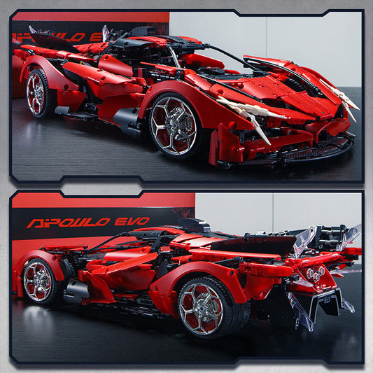 1: 8 Apollo Red Devil with Remote Control, High Detail Restoration (3669 Pcs)