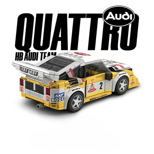 Officially Licensed HB Audi WRC Team – 3-in-1 Rally Legends Set (1362 PCS)