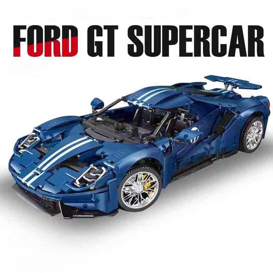 1: 8 Ford GT Blue Supercar (3056 PCS)