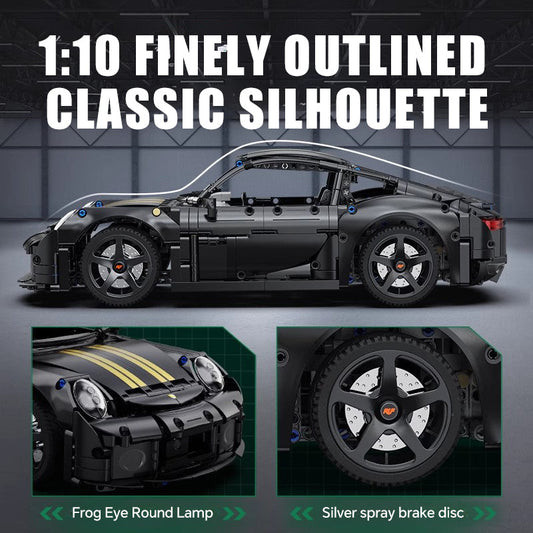 1:10 Porsche RUF GT, Highly Restored Details, A Must Have Collection for RUF Fans(1165Pcs)