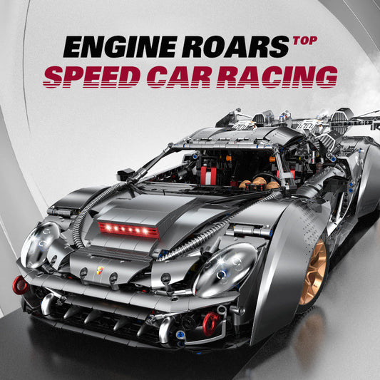 1: 8 Porsche 918 Supercar Full-featured Special Edition with Remote Control (4306 Pcs)