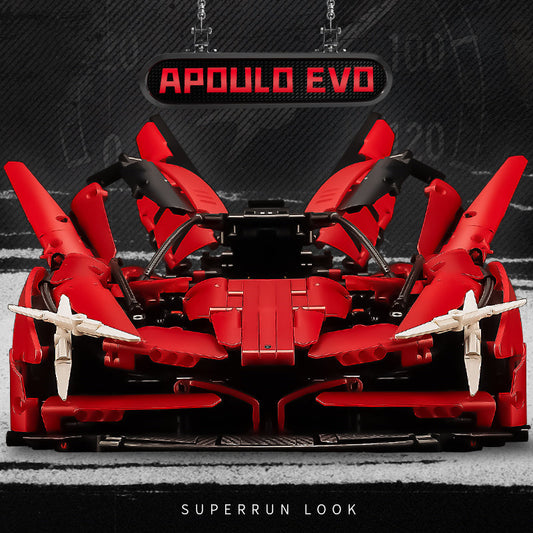 1: 8 Apollo Red Devil with Remote Control, High Detail Restoration (3669 Pcs)
